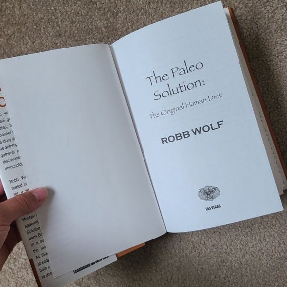 4/$20 The Paleo Solution - Robb‎ Wolf - Hardcover - Picture 2 of 5